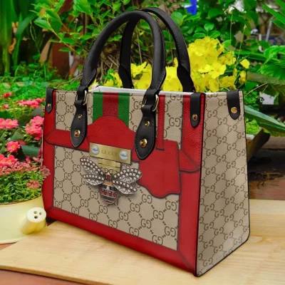 Limited Edition GG LEATHER HANDBAG Luxury Brand W77-TDP0410C16