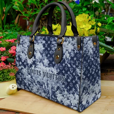 Limited Edition LOUIS VUITTON LEATHER HANDBAG Luxury Brand W77-TDP0410C74
