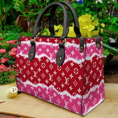 Limited Edition LOUIS VUITTON LEATHER HANDBAG Luxury Brand W77-TDP0410C67