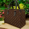 Limited Edition LOUIS VUITTON LEATHER HANDBAG Luxury Brand W77-TDP0410C68