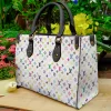 Limited Edition LOUIS VUITTON LEATHER HANDBAG Luxury Brand W77-TDP0410C71