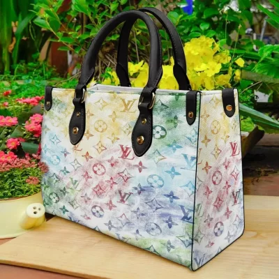 Limited Edition LOUIS VUITTON LEATHER HANDBAG W77-TDP0410C1