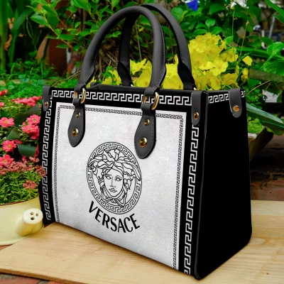 Limited Edition Versace LEATHER HANDBAG Luxury Brand W77-TDP0410C81