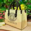 Limited Edition Versace LEATHER HANDBAG Luxury Brand W77-TDP0410C45