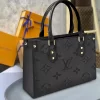 Limited Edition LOUIS VUITTON LEATHER HANDBAG Luxury Brand W77-TDP0410C86