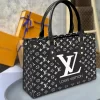 Limited Edition LOUIS VUITTON LEATHER HANDBAG Luxury Brand W77-TDP0410C4