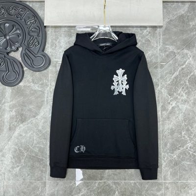 Chrome Hearts Basic Cross Hoodie - AF-TDP1511C02
