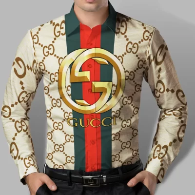 LIMITED EDITION GG Long Sleeve Button Shirt | LNT000020505