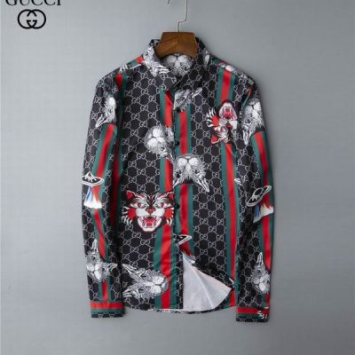 LIMITED EDITION GG Long Sleeve Button Shirt | LNT000022