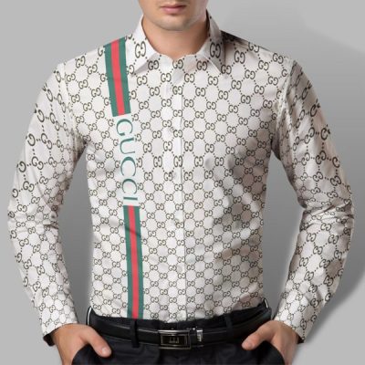 LIMITED EDITION GG Long Sleeve Button Shirt | LNT000091516