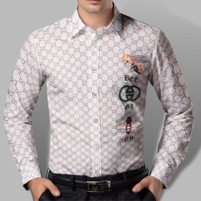 LIMITED EDITION GG Long Sleeve Button Shirt | LNT000091532