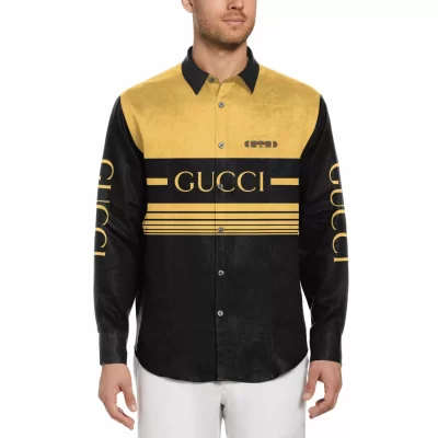 LIMITED EDITION GG Long Sleeve Button Shirt | HH05738