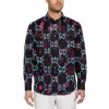 LIMITED EDITION GG Long Sleeve Button Shirt | HH05742
