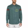 LIMITED EDITION GG Long Sleeve Button Shirt | HH05748