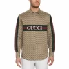 LIMITED EDITION GG Long Sleeve Button Shirt | HH05749