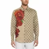 LIMITED EDITION GG Long Sleeve Button Shirt | HH05751