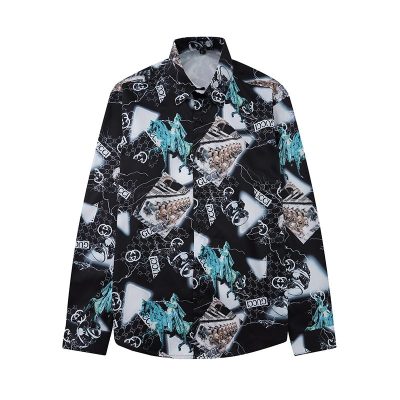 LIMITED EDITION GG Long Sleeve Button Shirt | L9G100130