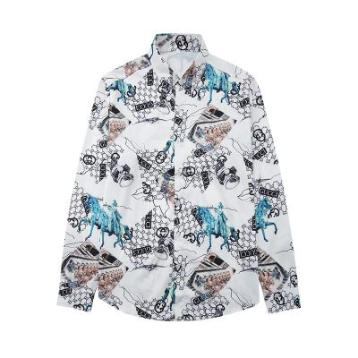 LIMITED EDITION GG Long Sleeve Button Shirt | L9G100131