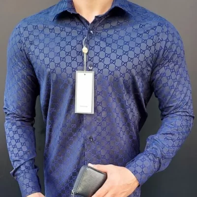 LIMITED EDITION GG Long Sleeve Button Shirt | TDP17670