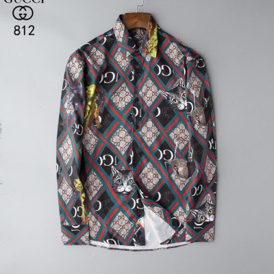 LIMITED EDITION GG Long Sleeve Button Shirt | TDP17736