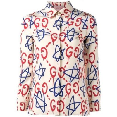 LIMITED EDITION GG Long Sleeve Button Shirt | LNT85