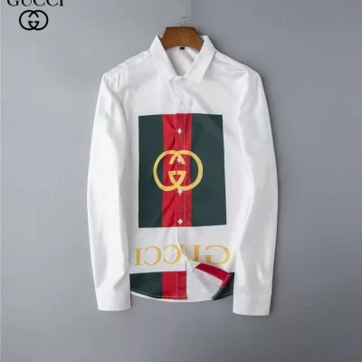 LIMITED EDITION GG Long Sleeve Button Shirt | Oder207
