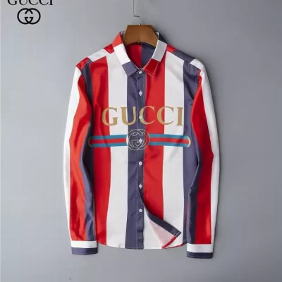 LIMITED EDITION GG Long Sleeve Button Shirt | Oder208