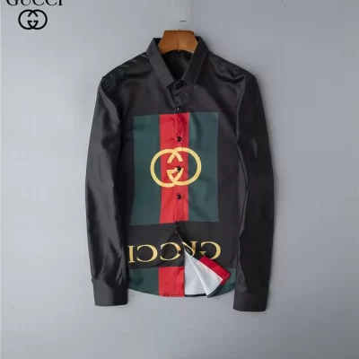 LIMITED EDITION GG Long Sleeve Button Shirt | Oder219