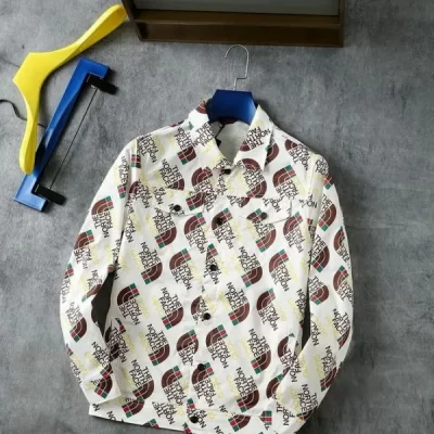 LIMITED EDITION GG Long Sleeve Button Shirt | TH00141