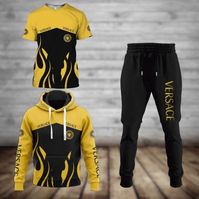 Limited Edition Versace Combo T-Shirt & Hoodie & Pants – TDP0928C79