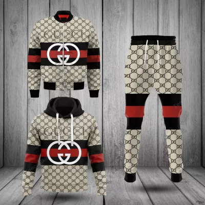 Limited Edition GG Combo T-Shirt & Hoodie & Bomber Jacket & Pants – TDP0928C34