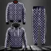 Limited Edition Combo LV Hoodie & Bomber Jacket & Pants - TDP0928C68