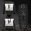 Limited Edition Combo LV Hoodie & Bomber Jacket & Pants - TDP0928C70