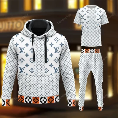 Limited Edition LV Combo T-Shirt & Hoodie & Bomber Jacket & Pants – TDP0928C49