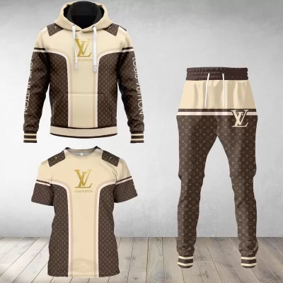 Limited Edition LV Combo T-Shirt & Hoodie & Pants – TDP0928C50