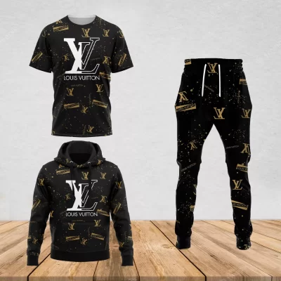 Limited Edition LV Combo T-Shirt & Hoodie & Pants – TDP0928C52