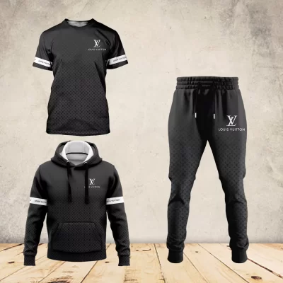 Limited Edition LV Combo T-Shirt & Hoodie & Pants – TDP0928C53