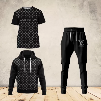Limited Edition LV Combo T-Shirt & Hoodie & Pants – TDP0928C66