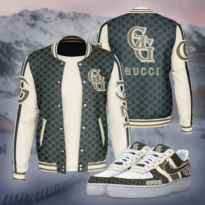 Premium GG Jacket Matching AF1 Sneaker Hot 2026 - BJ+F8-TDP2601D003