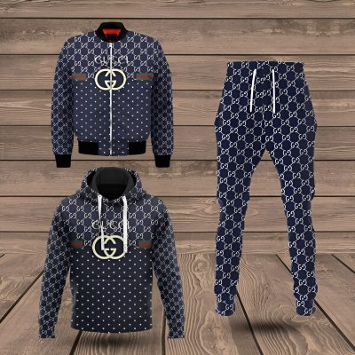 Limited Edition Combo GG Hoodie & Bomber Jacket & Pants - NMC1114C02