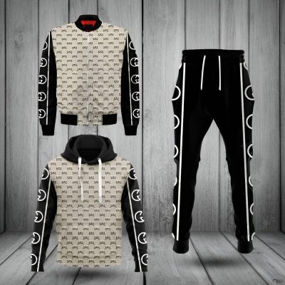 Limited Edition Combo GG Hoodie & Bomber Jacket & Pants - NMC1114C04