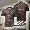 Luxury Combo LV Polo Matching AF1 Hot Sneaker Bear Brick 2026 Brown - PO+F8-LXSTHA016503