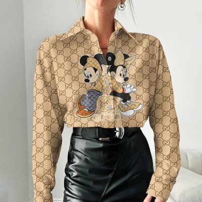 Gucci Women Long Sleeve Button Shirt | LXSTHA011212