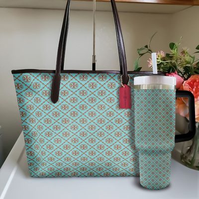 TORY BURCH HANDBAG & TUMBLER HOT TREND 2026 - LXSNMC0354016