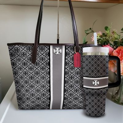TORY BURCH HANDBAG & TUMBLER HOT TREND 2026 - LXSNMC035405