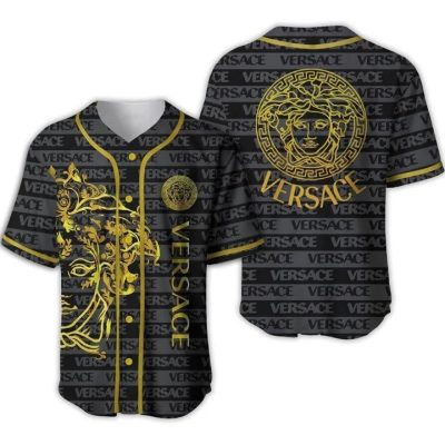 Versace Limited Edition Baseball Jersey 2026| LXSTHA015514