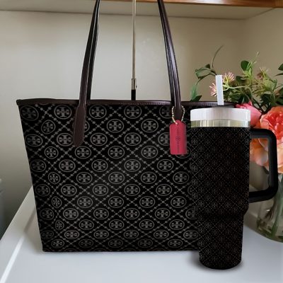 TORY BURCH HANDBAG & TUMBLER HOT TREND 2026 - LXSNMC035404