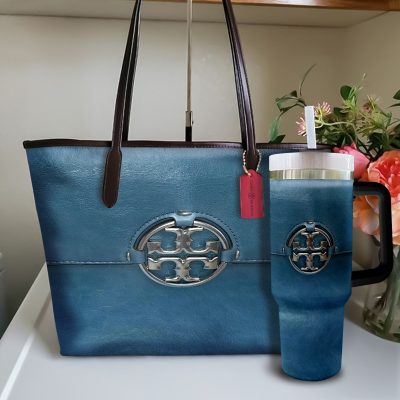 TORY BURCH HANDBAG & TUMBLER HOT TREND 2026 - LXSNMC0354013