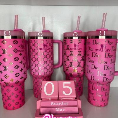 Luxury Engraved Stanley Tumbler Hot Trend 2026 - LXSNMC20
