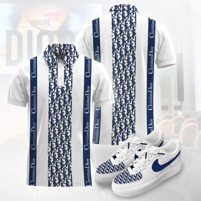 Luxury Combo Dior Polo Matching AF1 Hot Sneaker 2026 - LXSTHA018704
